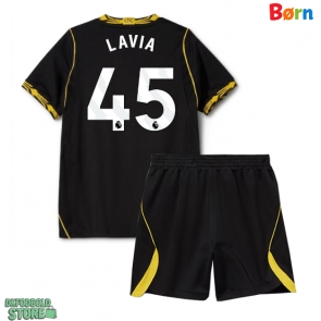 Chelsea Romeo Lavia #45 Replika Babytøj Udebanesæt Børn 2026-27 Kortærmet (+ Korte bukser)